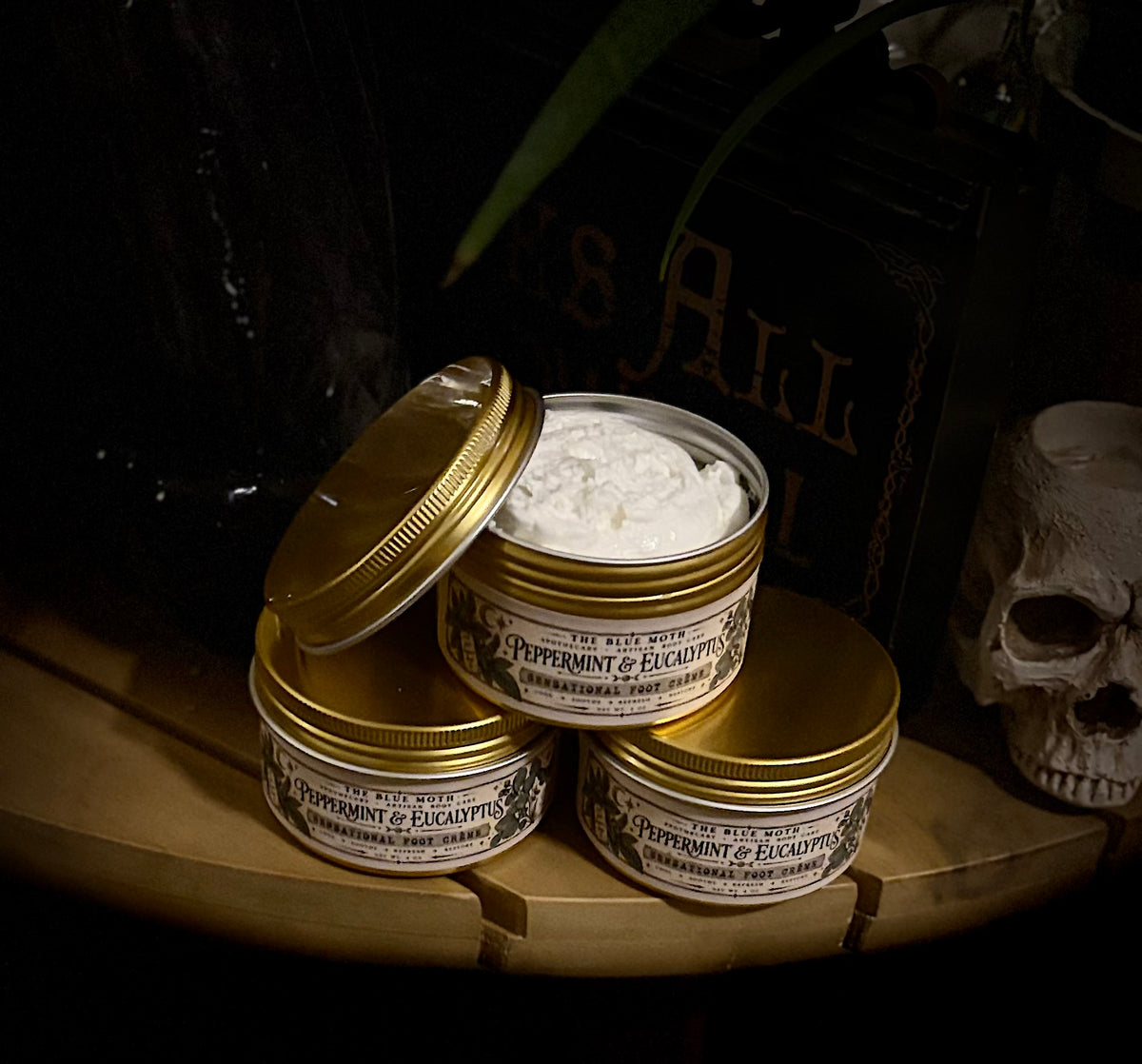 Peppermint Eucalyptus Cooling Whipped Foot Creme 4 oz