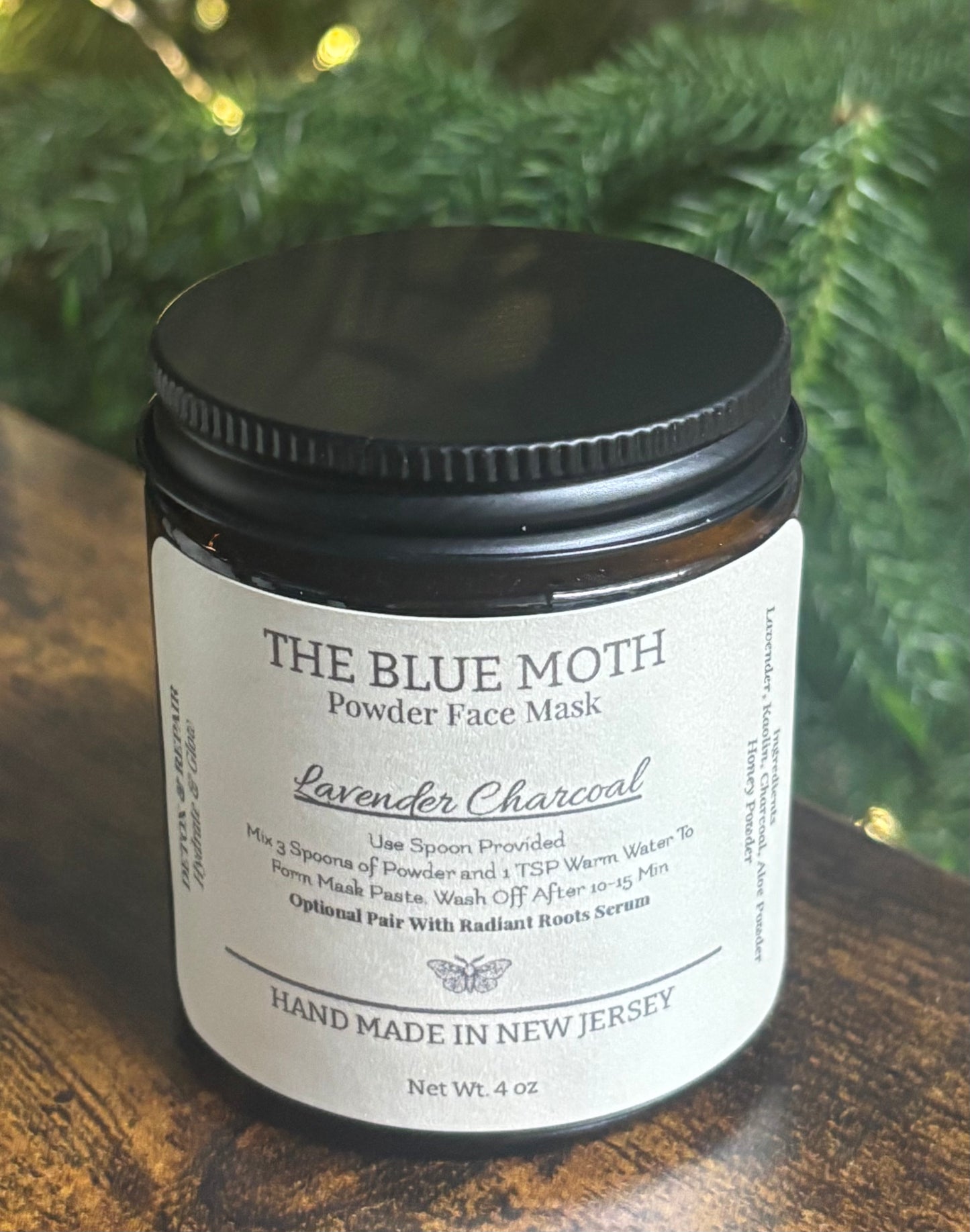 Lavender Charcoal Powder Face Mask