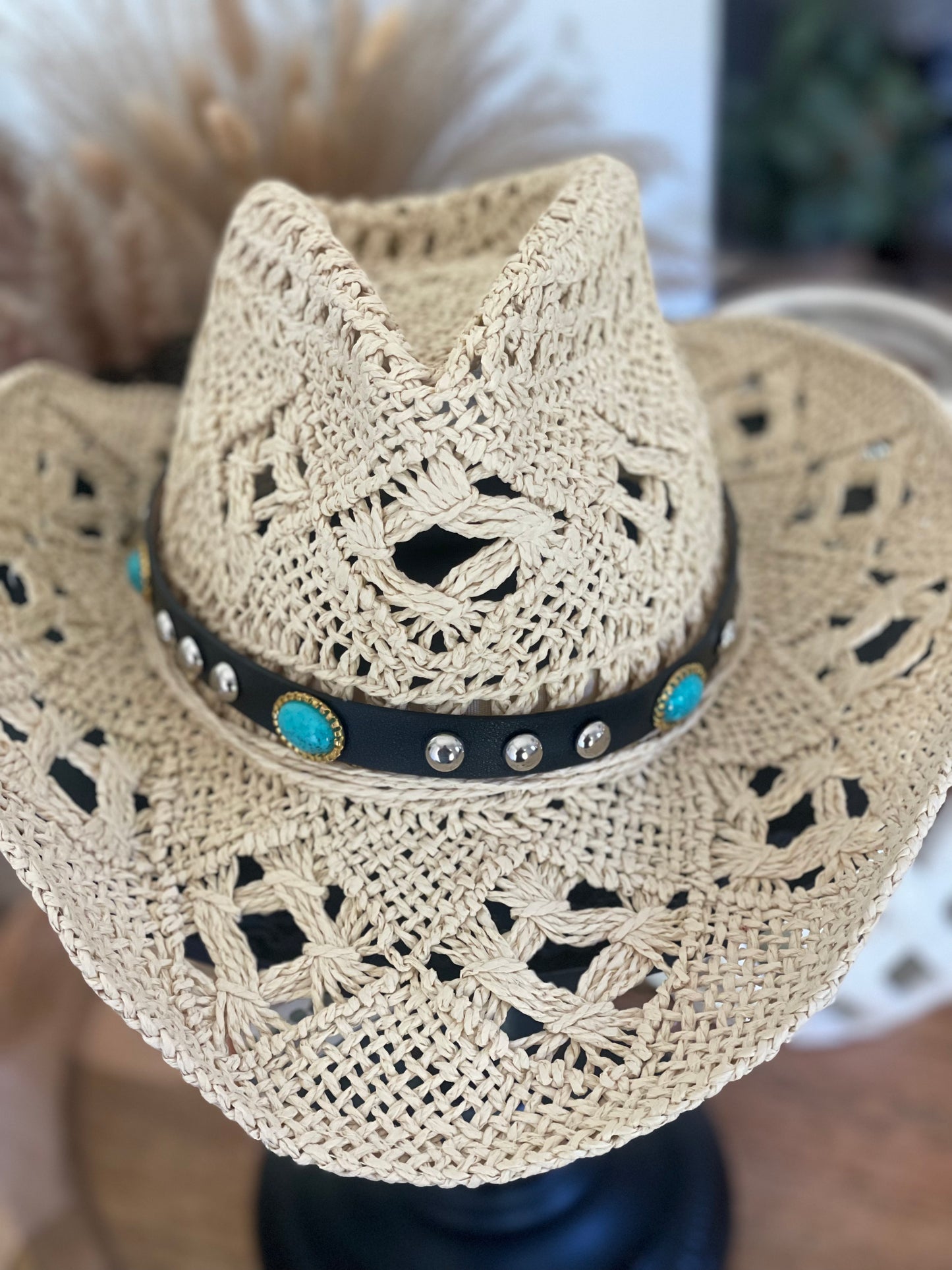 COWBOY Hat with Decorative Bands