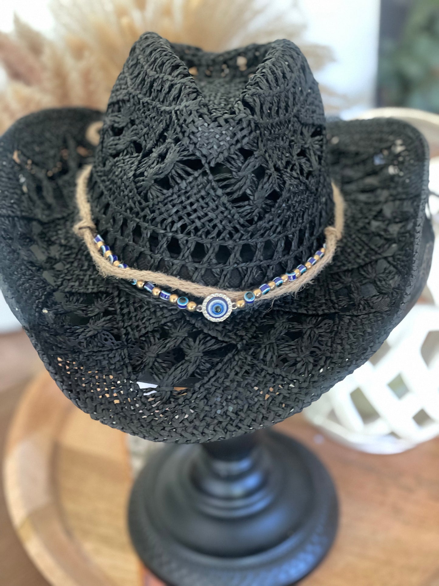 COWBOY Hat with Decorative Bands