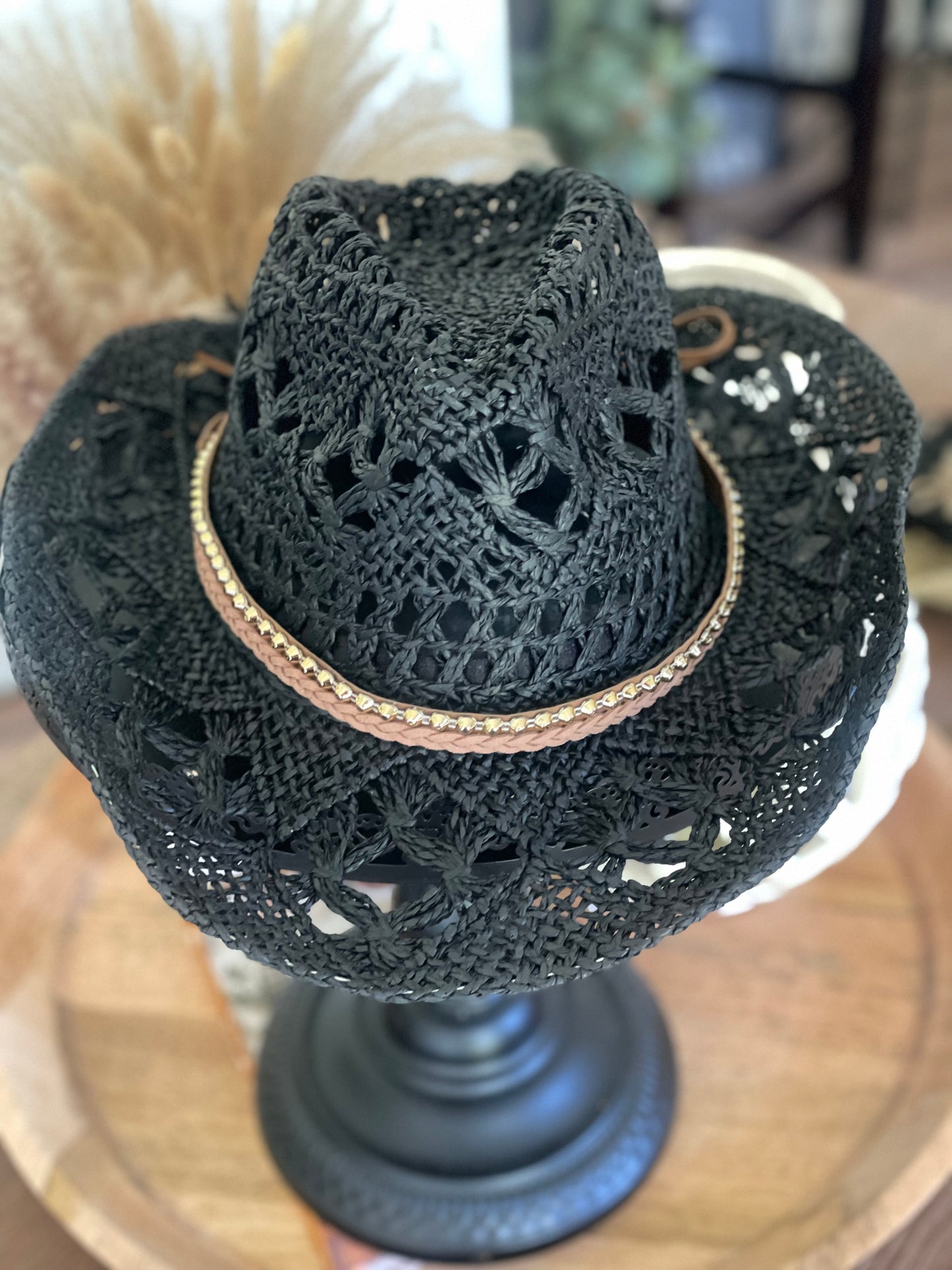 COWBOY Hat with Decorative Bands