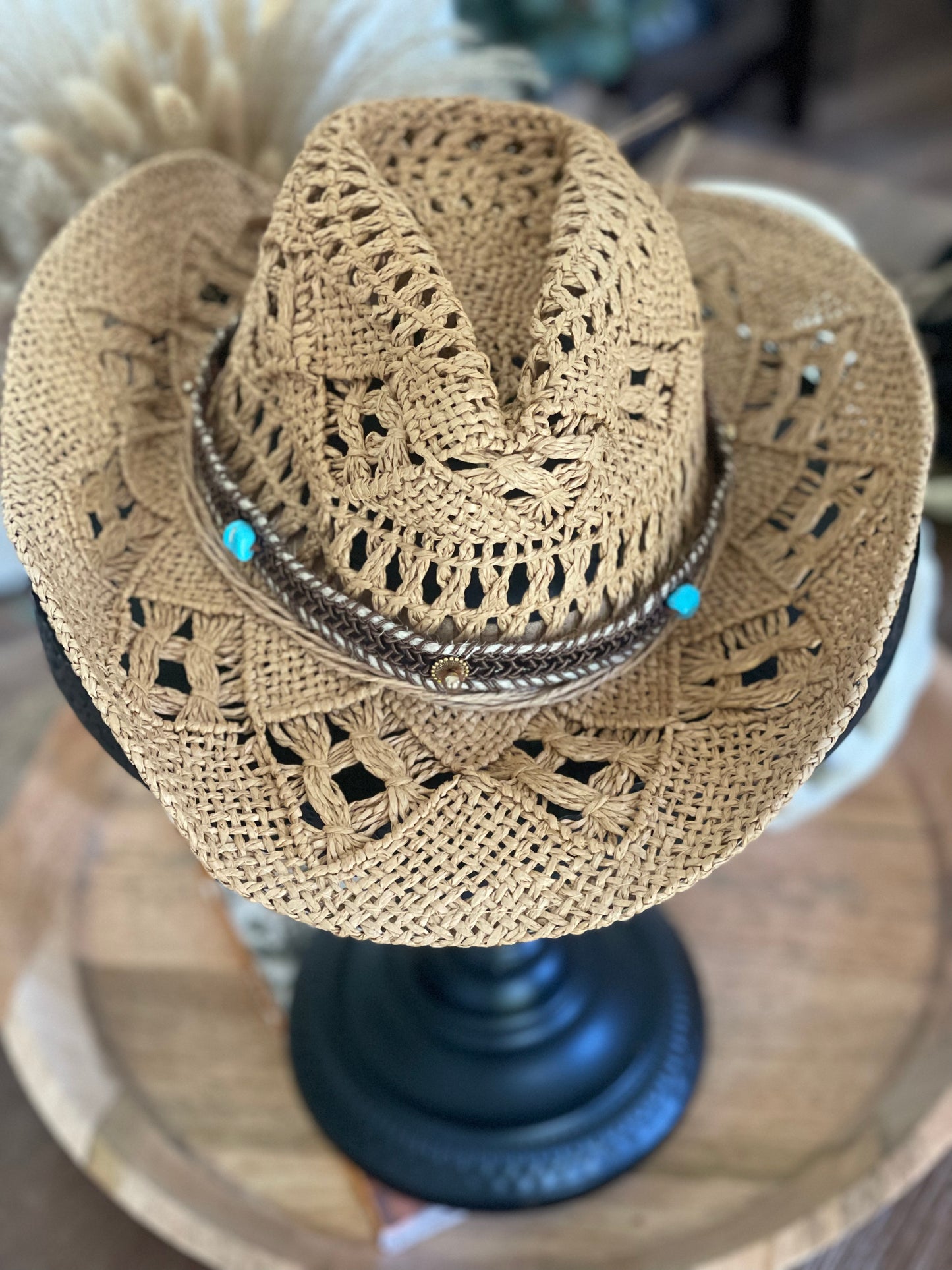 COWBOY Hat with Decorative Bands