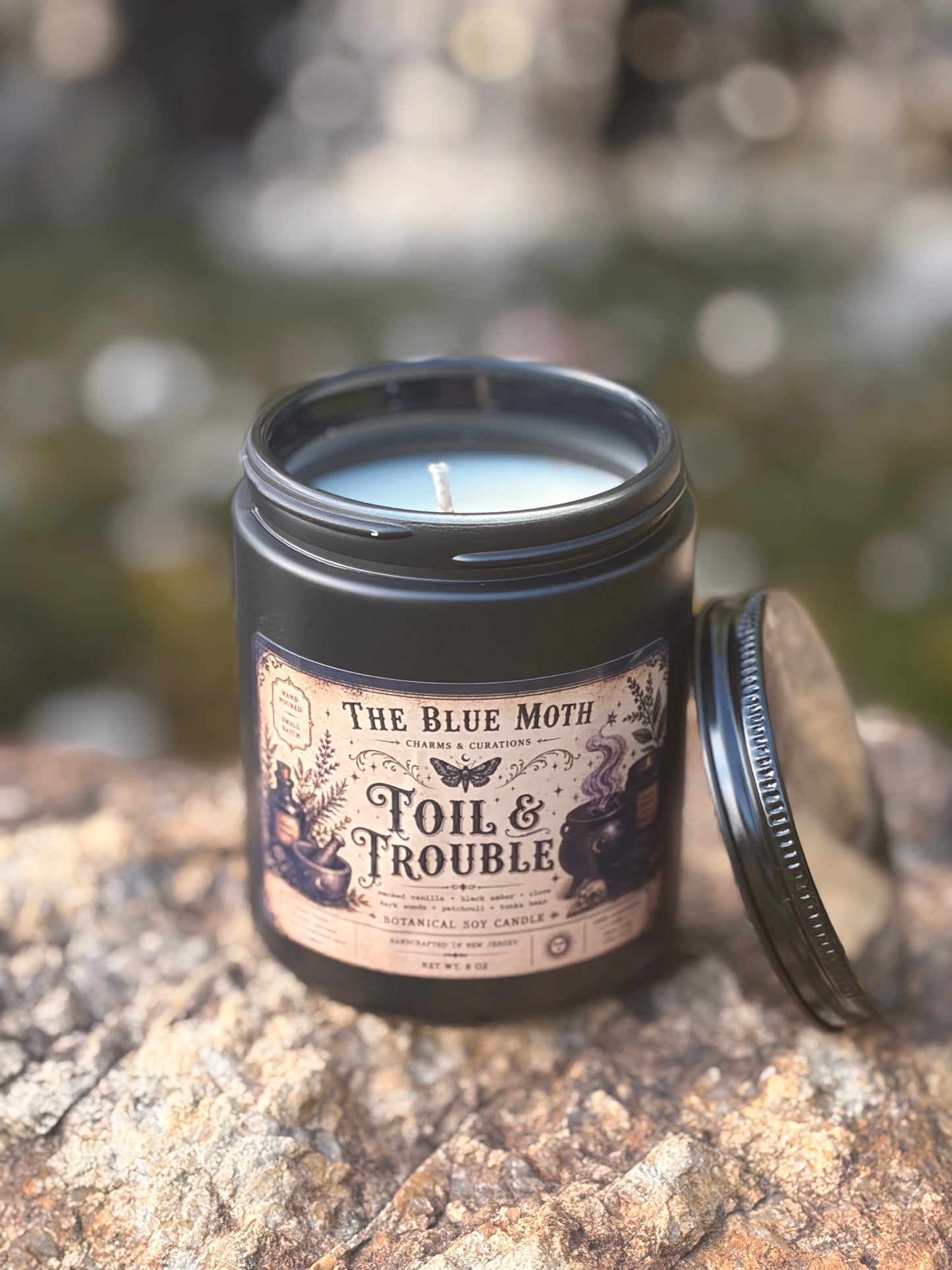 Toil & Trouble 8oz Hand Poured Soy Candle